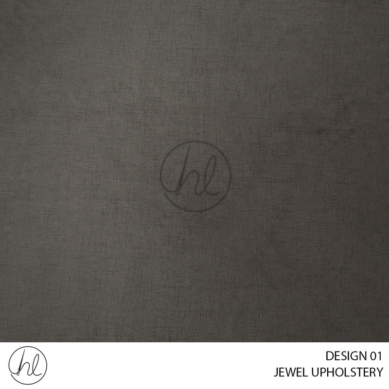 JEWEL UPHOLSTERY 170 DESIGN 01 SLATE 140CM WIDE PER M