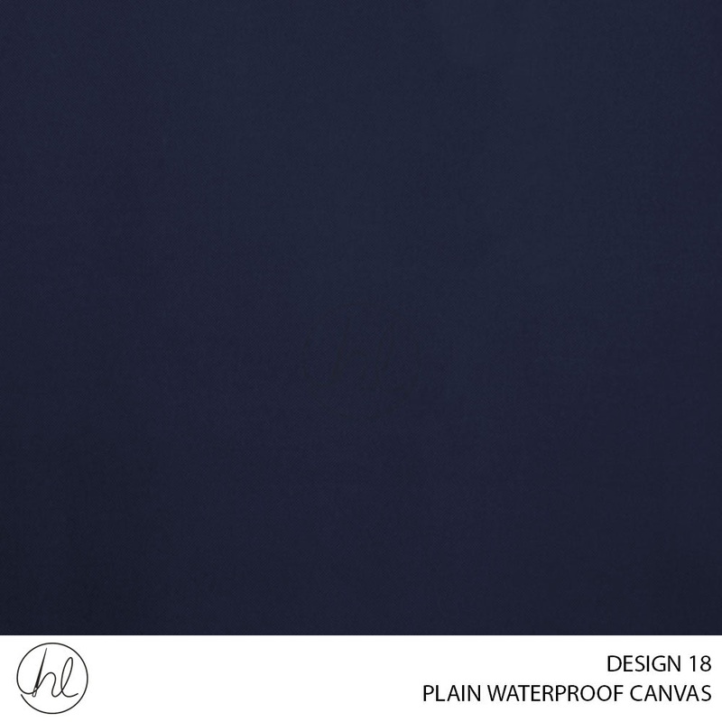 PLAIN PVC CANVAS DESIGN 18 150CM PER M NAVY
