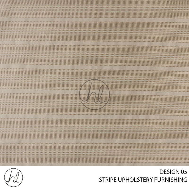 STRIPE UPHOLSTERY FURNISHING 2316-59 DESIGN 05 GOLD 140CM WIDE PER M
