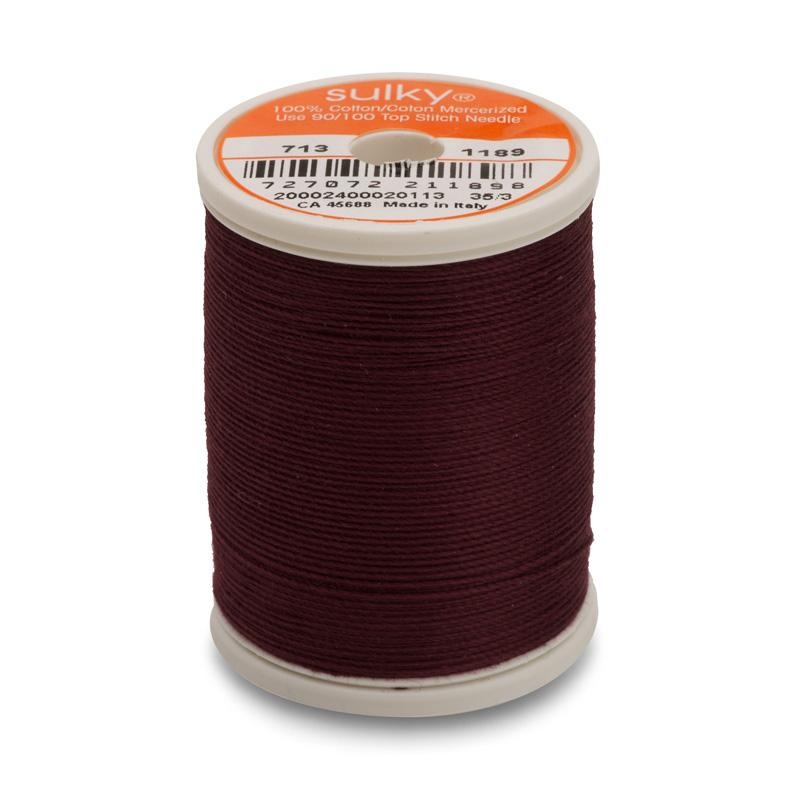 Sulky 12 wt. Cotton Dk. Chestnut