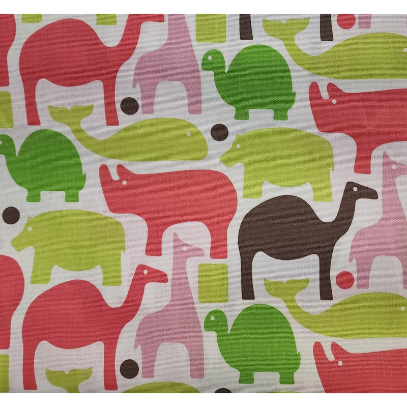 Upholstery Duck Fabric 5 Yard Flat Fold -Animals - Richloom