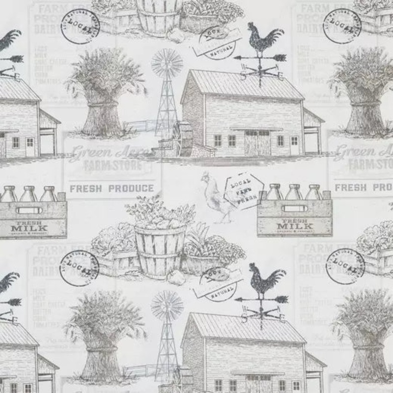 Upholstery Fabric 5 Yard Flat Fold Farm Fresh in Bloom Richloom