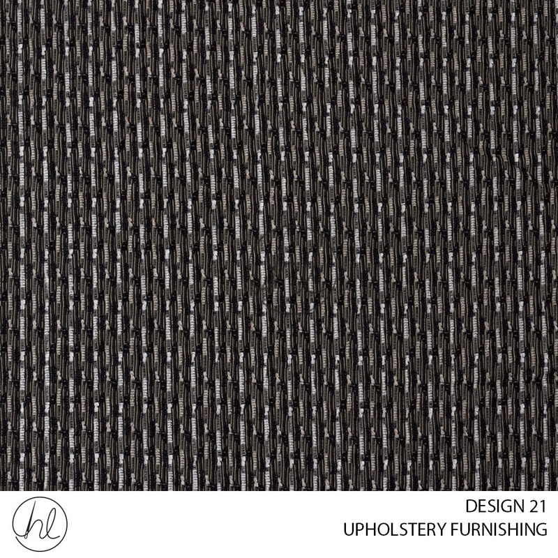 UPHOLSTERY FURNISHING 2316-75 DESIGN 21 BLACK 140CM WIDE PER M