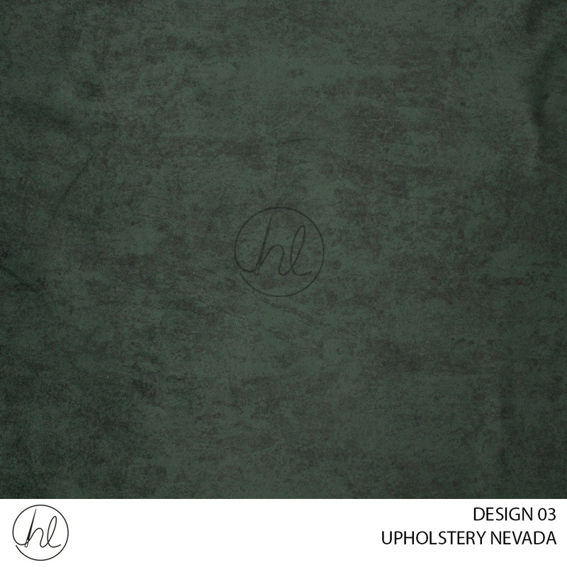 UPHOLSTERY NEVADA 53 DESIGN 03 BOTTLE GREEN 140CM WIDE PER M
