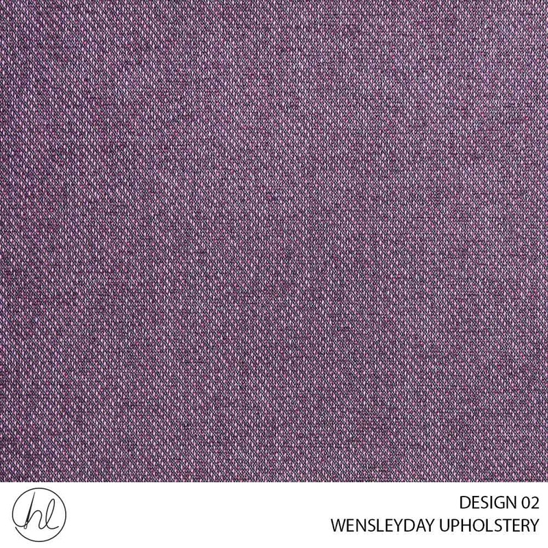YORK WEAVES WENSLEYDALE UPHOLSTERY DESIGN 02 140CM PER M GRAPE