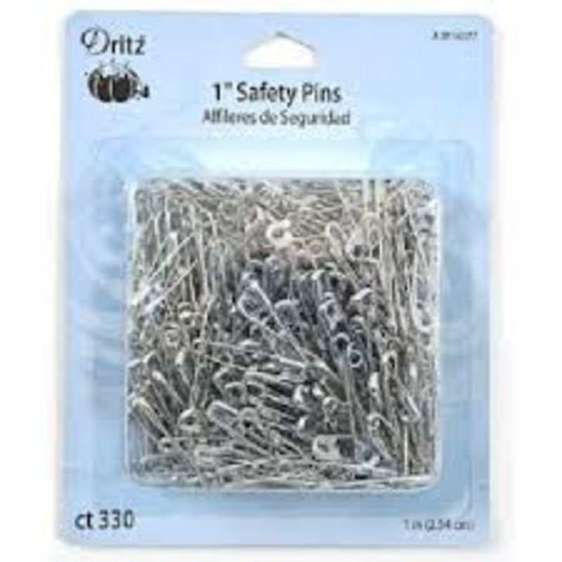 1" Safety Pins, 330ct