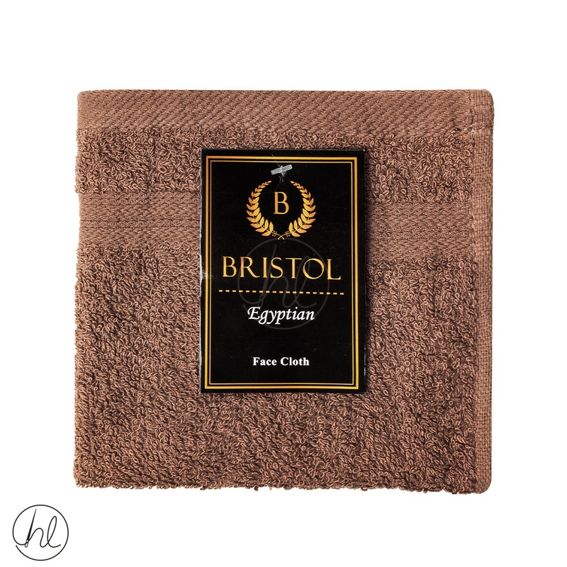Bristol Egyptian Face Cloth Chest Nut 30X30cm