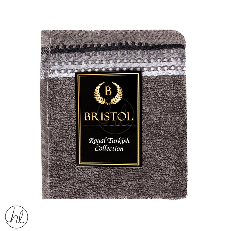 Bristol Royal Turkish Guest Towel Charcoal 30X50cm