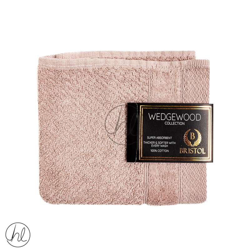 BRISTOL WEDGEWOOD  GUEST TOWEL PEBBLE 30X50CM