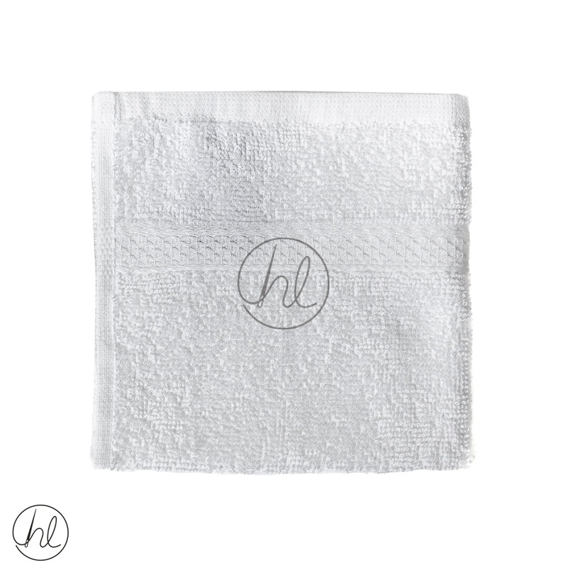 Nortex New White Diamond Face Cloth White 30x30cm
