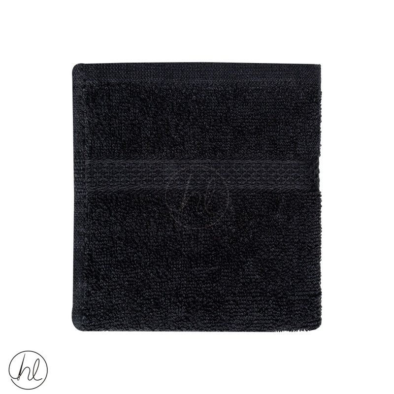 Nortex New White Diamond Guest Towel Black 30x50cm