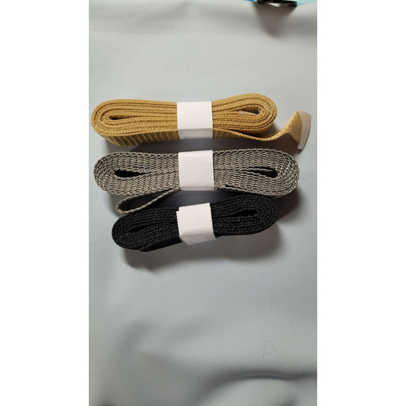 1" wide assorted Polyester belting - 3 pieces (set 6)