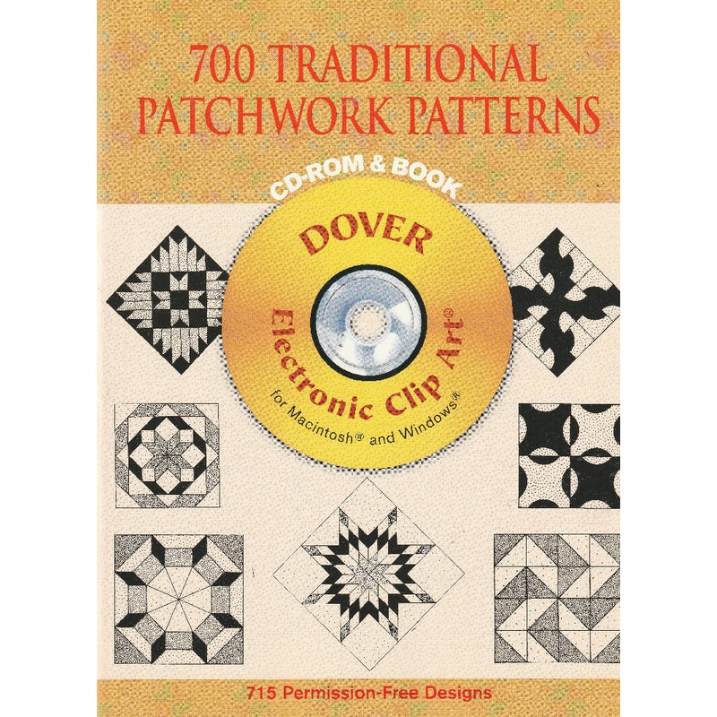 700 Traditional Patchwork Patterns with CD