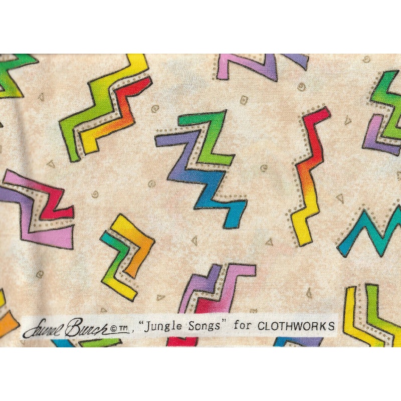 FABRIC Laurel Burch Jungle Songs 2 yds #39d