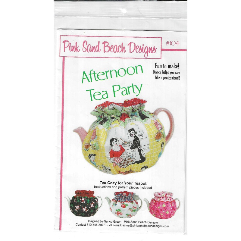 Tea cozy for your teapot pattern by Pink Sand Beach Designs