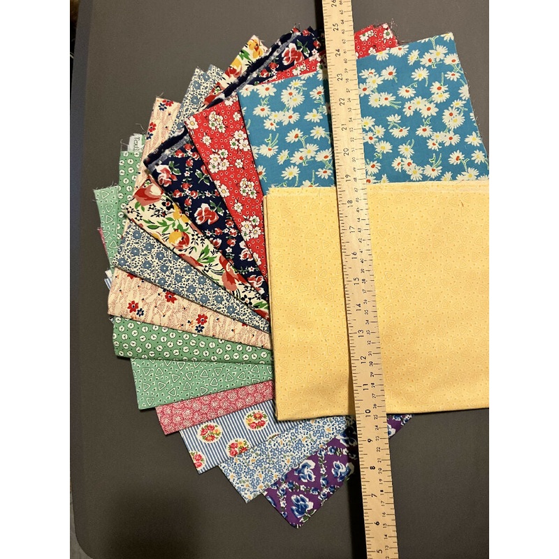 Vintage Fabric Lot