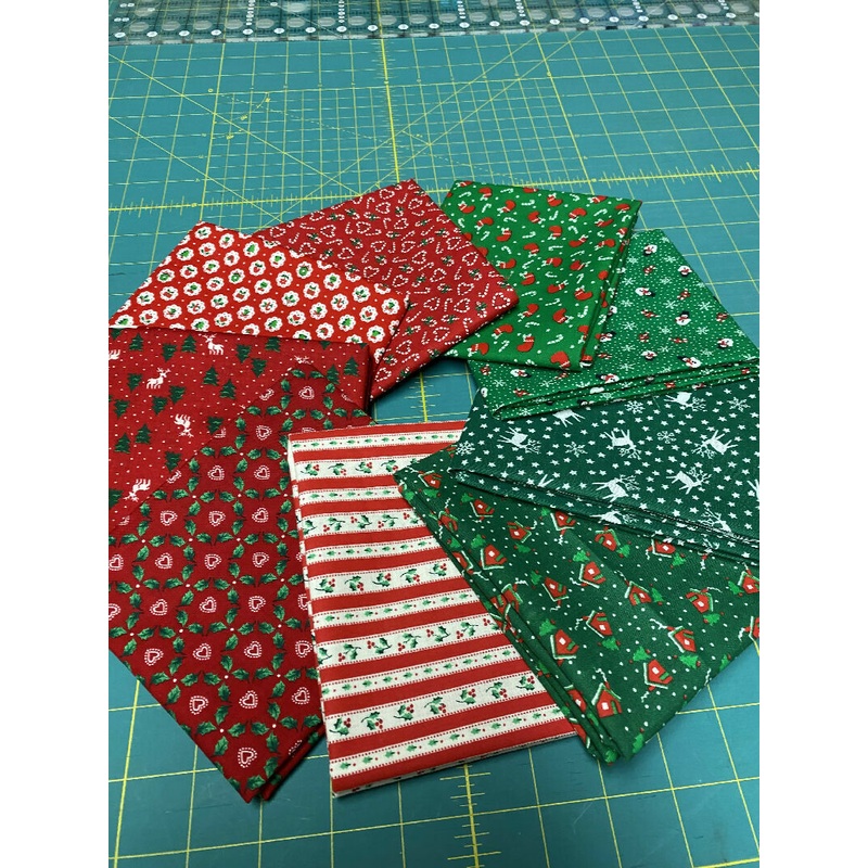Cotton Christmas Fat Quarters