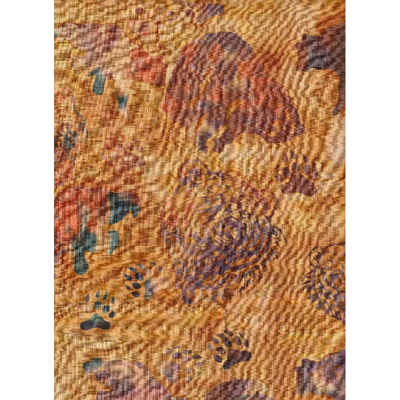 FABRIC Native Bear Two 1/2 yard pieces