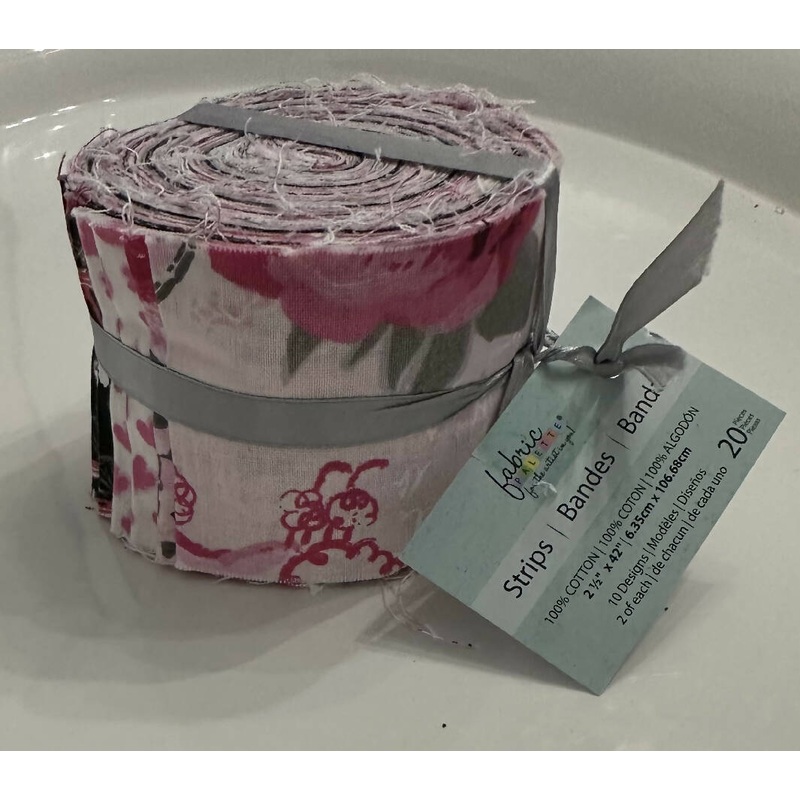 Fabric Palette Summertime in Paris Jelly Roll
