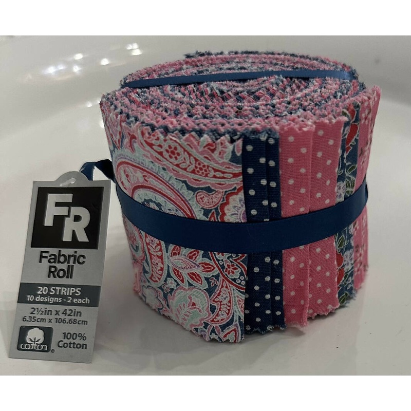 Floral Fabric Roll 1