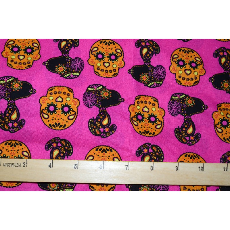 Peanuts Snoopy 100% Cotton Quilting Fabric by the Yard
