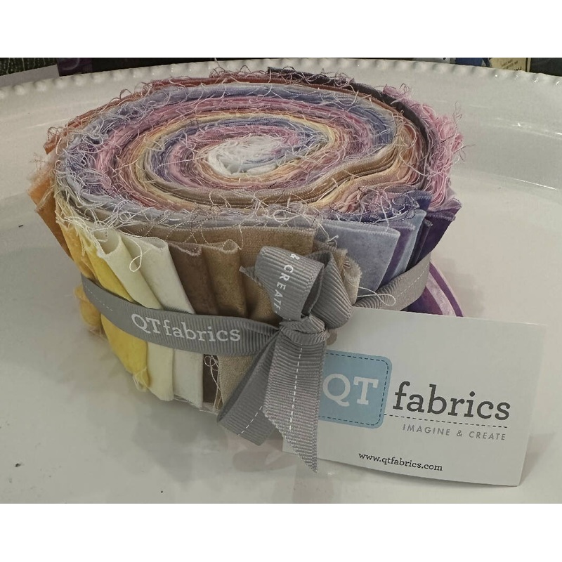 QT Fabrics Rainbow Jelly Roll