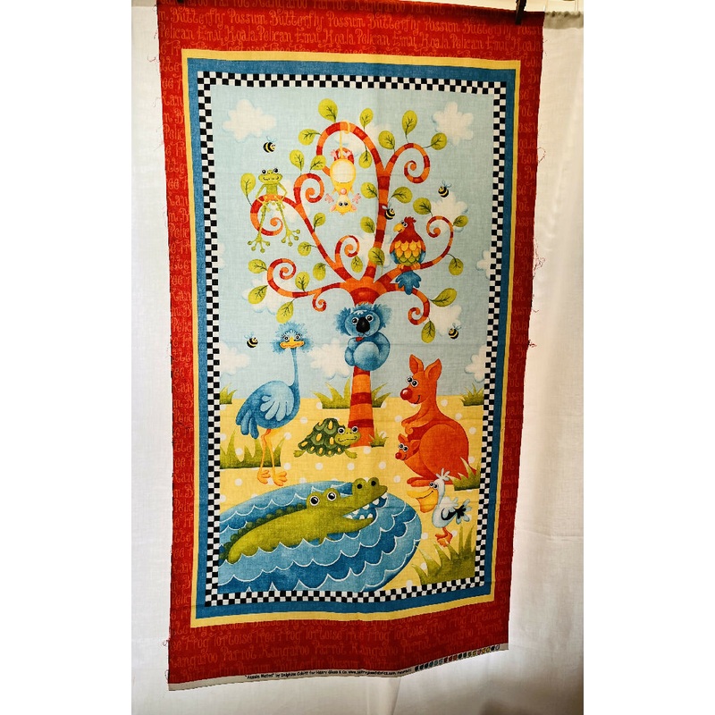 Quilt Panel Aussie Babies
