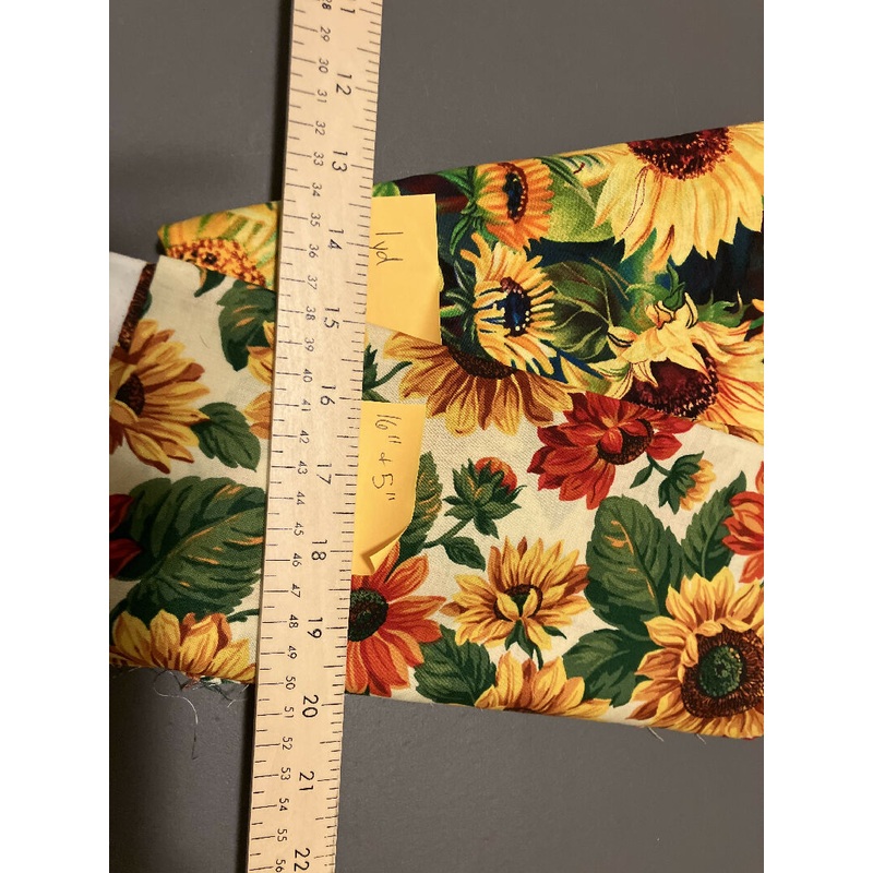 Sunflower Fabric Lot