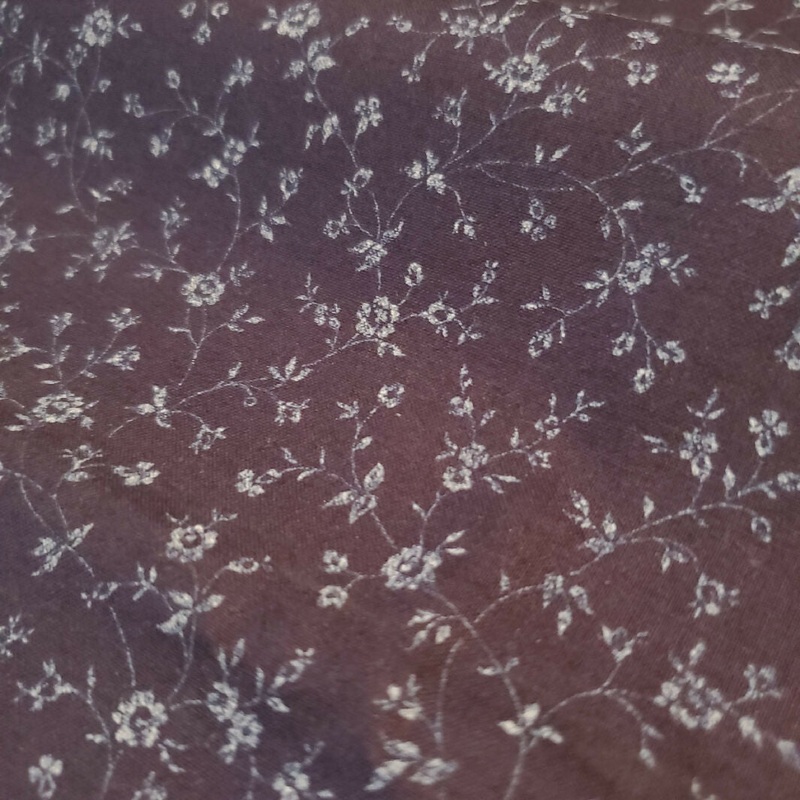 Vintage Sm print blues quilter's cotton