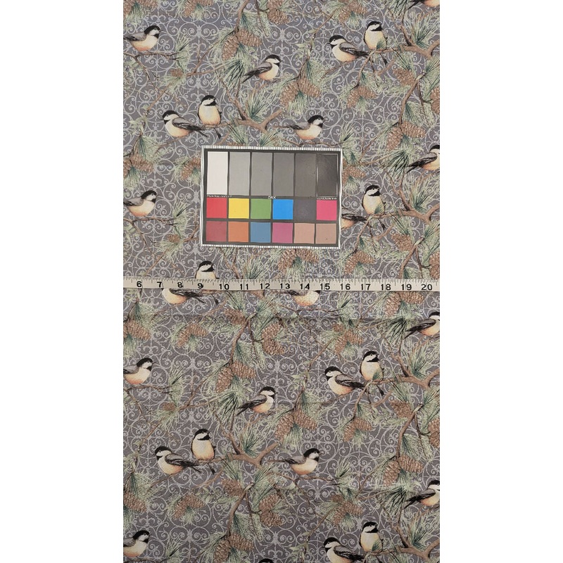 Woodland Birds by Susan Wright Quilting Cotton Woven Fabric 44"W x 2 3/4 yds+