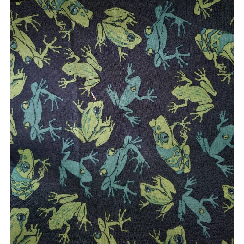 Bullfrogs on Blue 1 yard + 35"