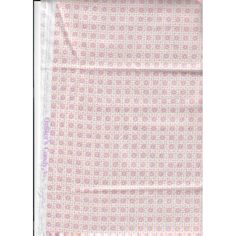 Lazy Daisies - Peach on Quilters Candy by Connecting Threads - 21 inches cotton