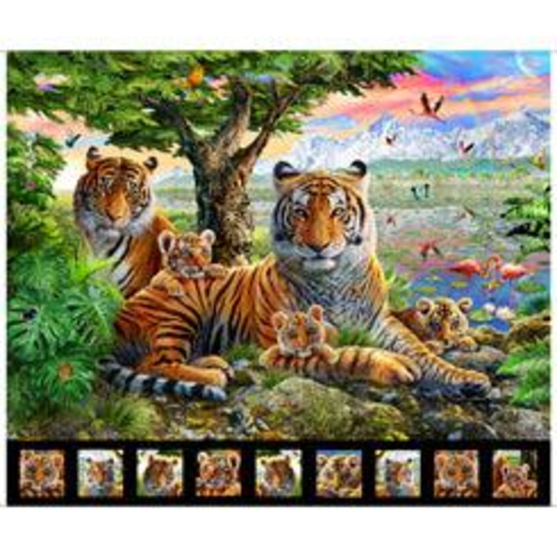 P103 Artworks Xiv TIGER PANEL MULTI
