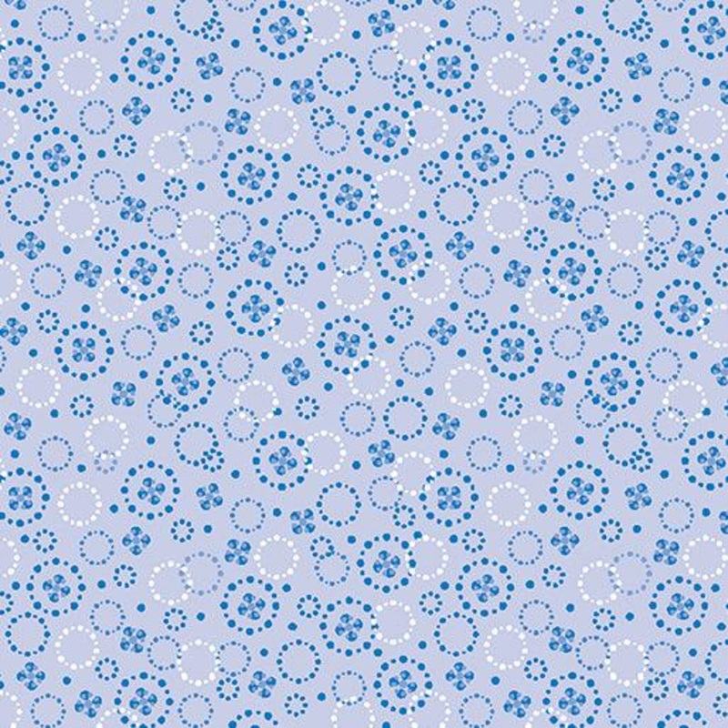 Rhapsody Ditzy Dots Light Blue