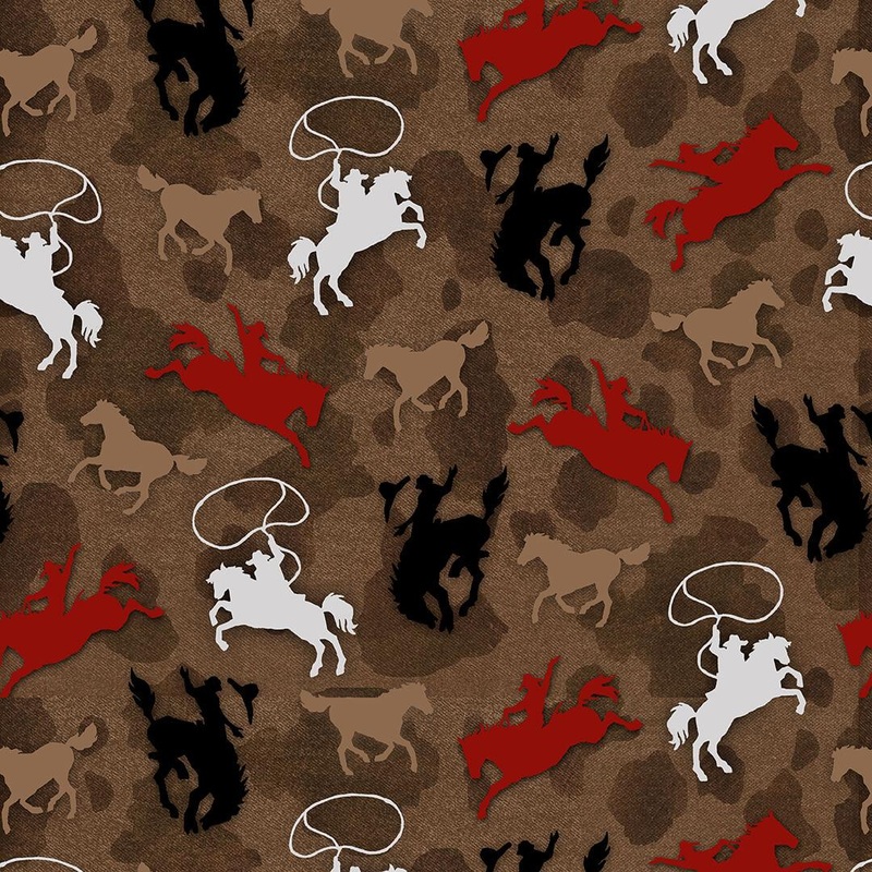 Sunset Rodeo Brown Broncos