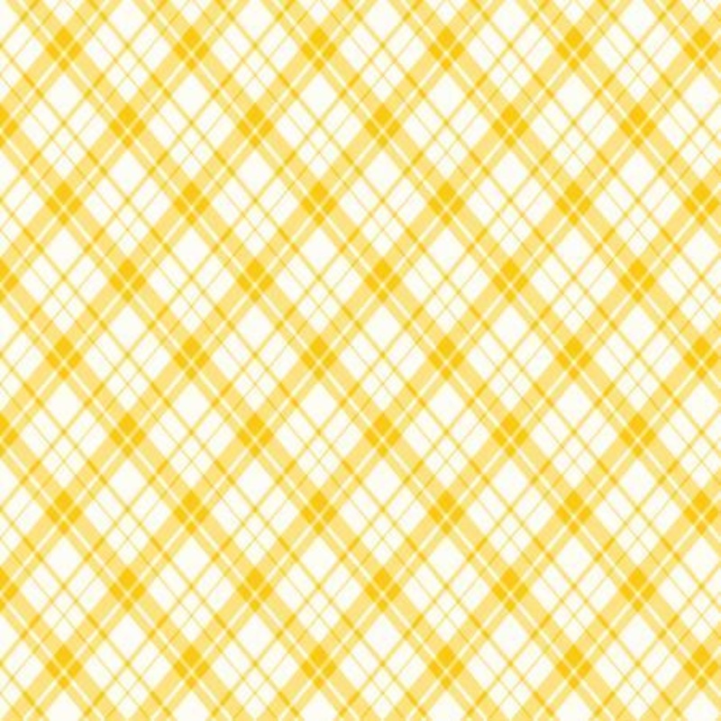 Sunshine Days Plaid Yellow