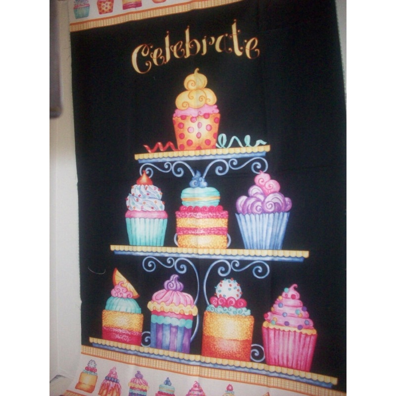 Sweet Things by Northcott cupcake panel