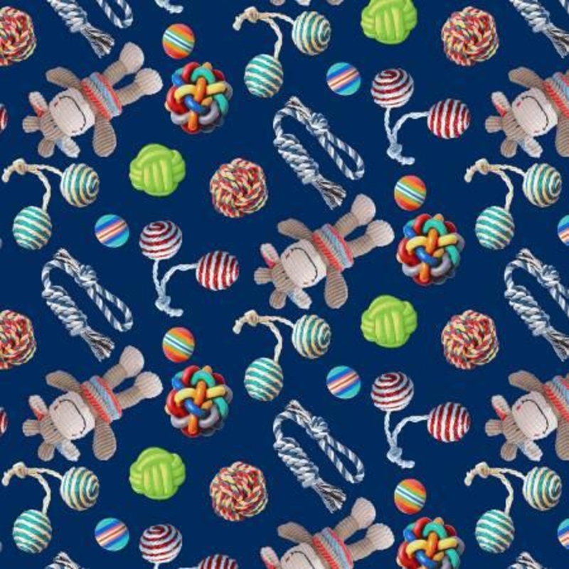 Trendy Pups Navy Toys toys Allover