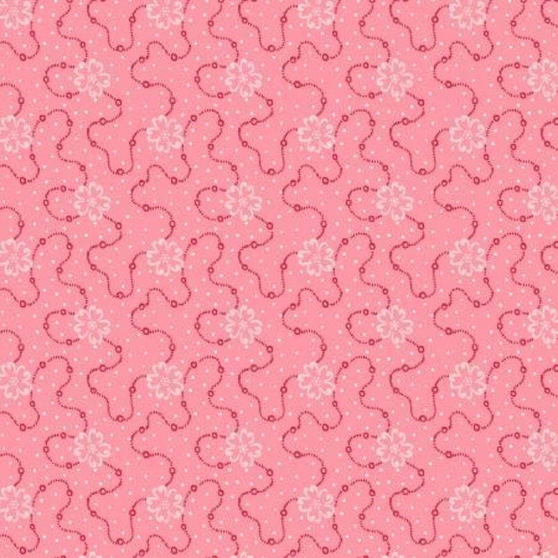 Victoria Flower Chain Med. Pink