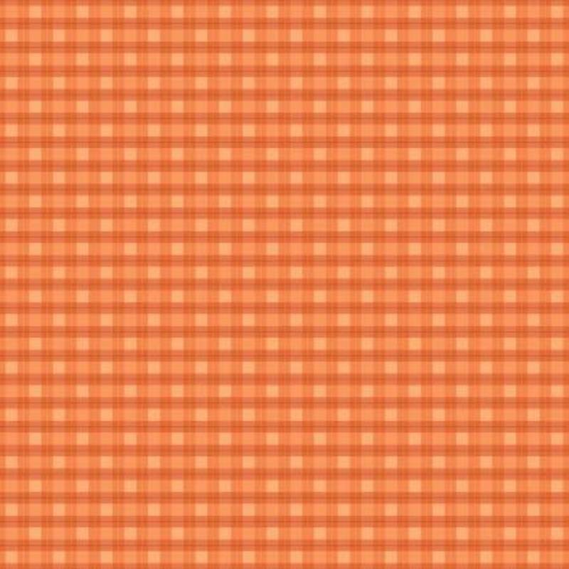 Woodland Flannel Plaid Orange