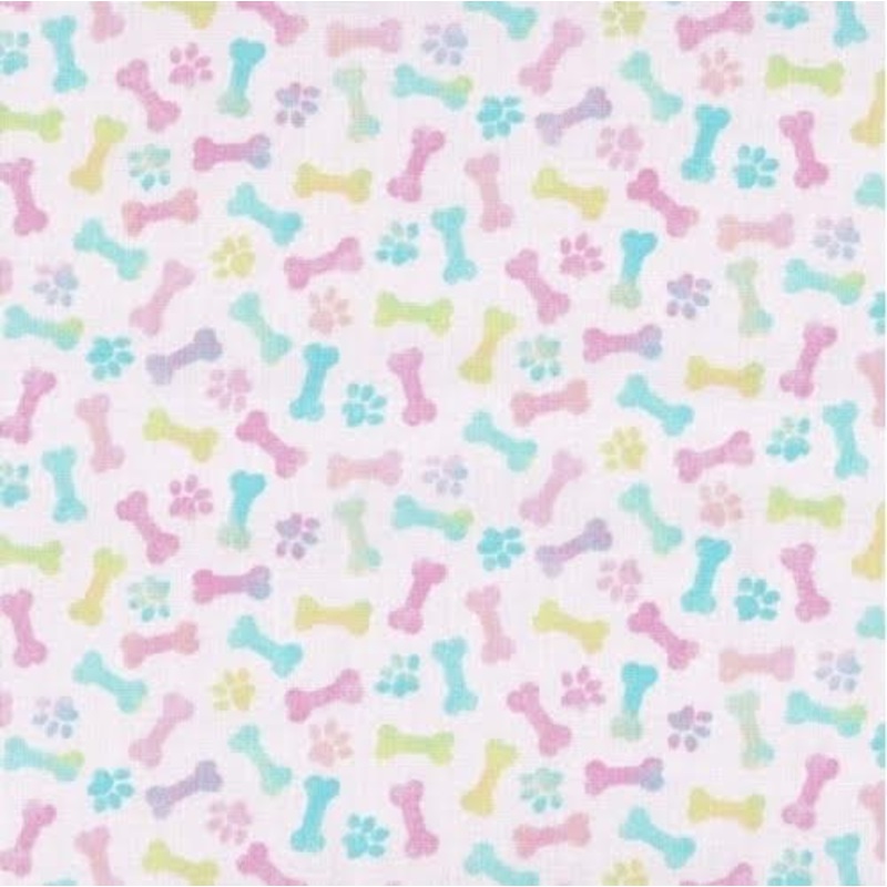 $45 Whole 8 Yard Bolt - Easter Paws and Bones - Fabric Traditions
