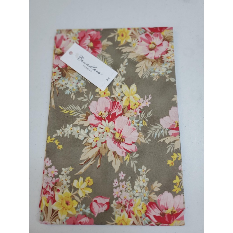 Chateau Main Floral Brown