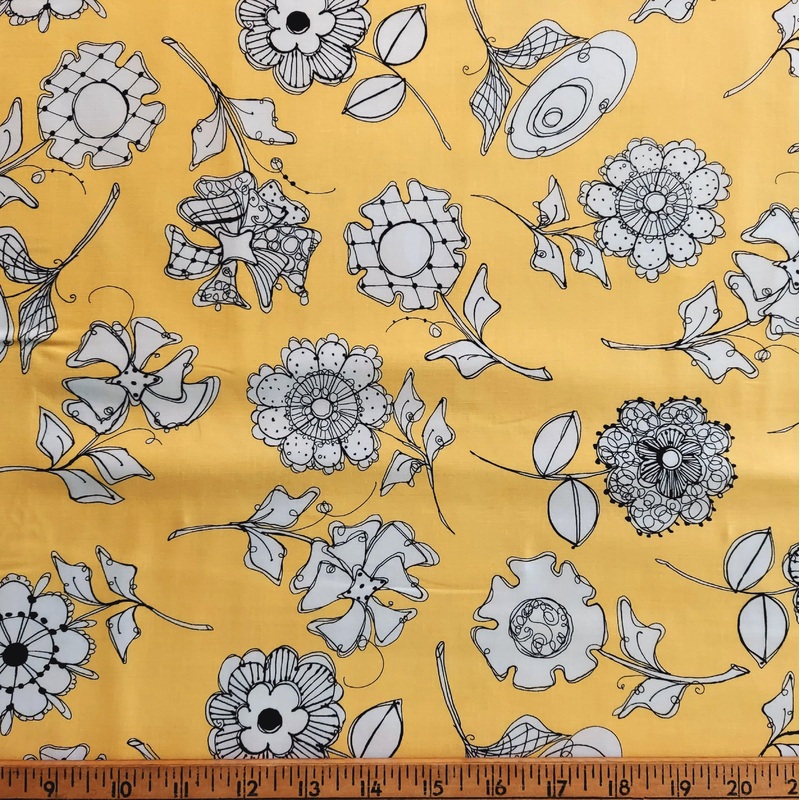 Loralie Designs Paper Posies Yellow 691-864-B