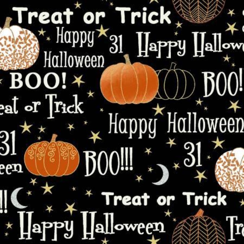 Midnight Spell Halloween Words
