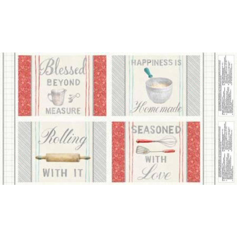 P034 Multi Homemade Happiness Placemat Panel