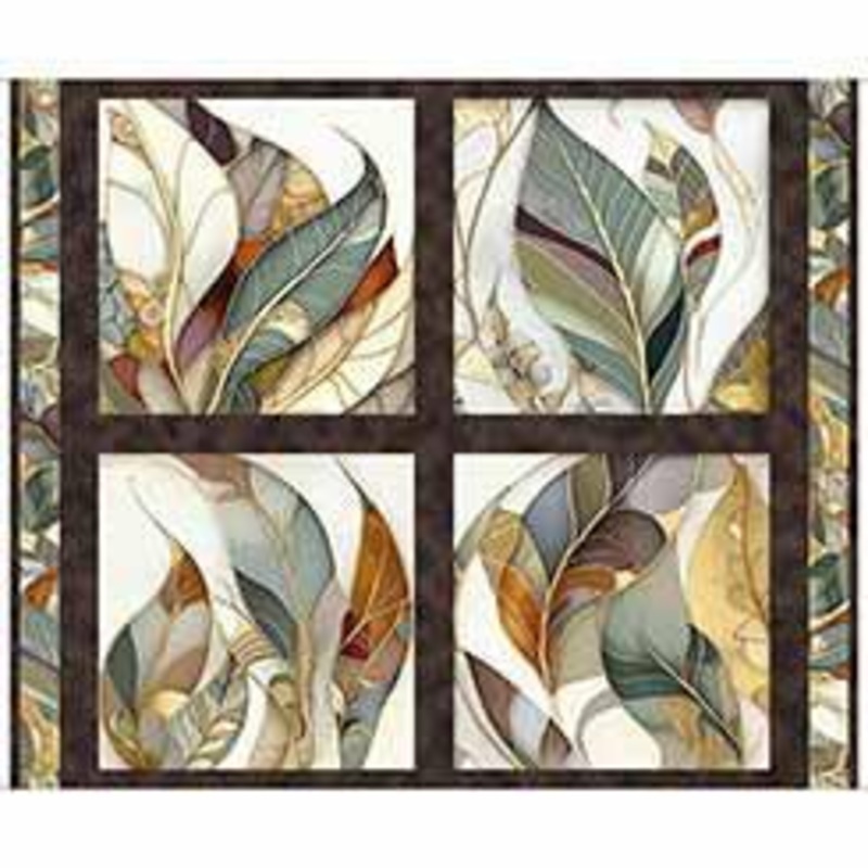 P054 Frond Nouveau - Block Panel