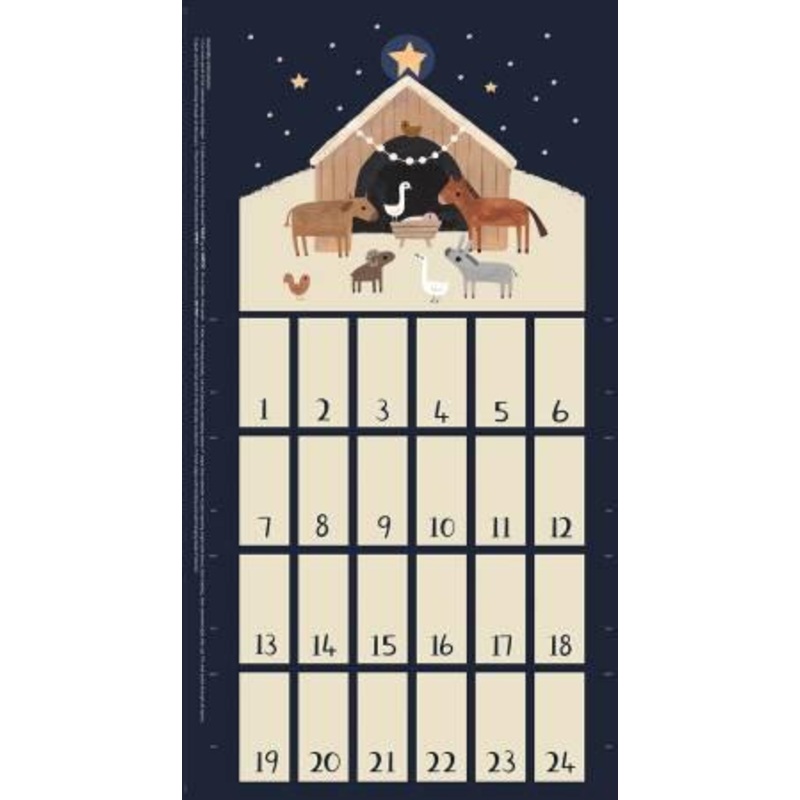 P125 Nativity Advent Panel