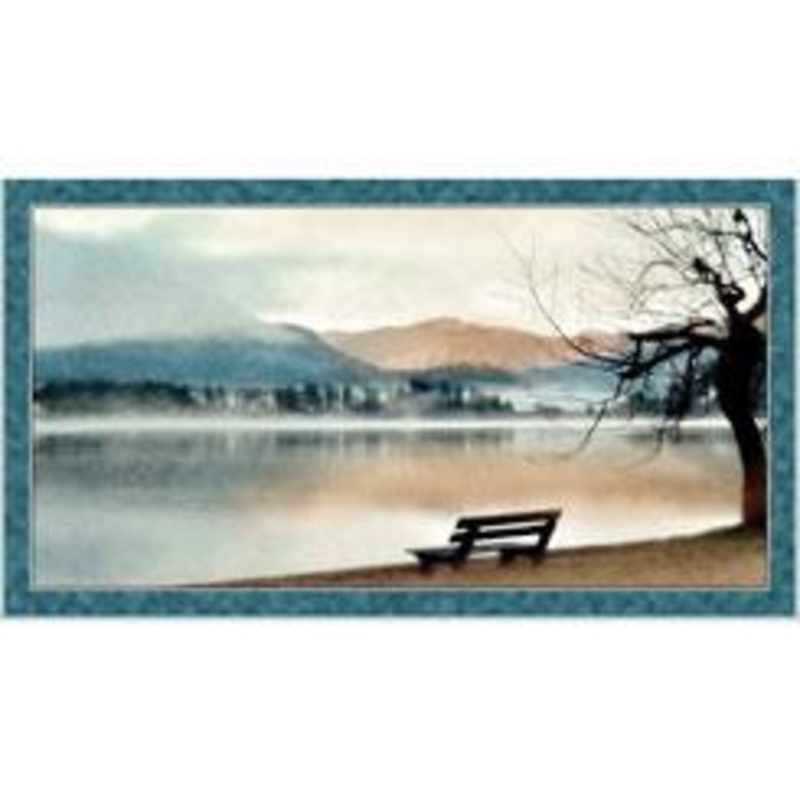 P131 Artworks XX LAKE PANEL BLUE