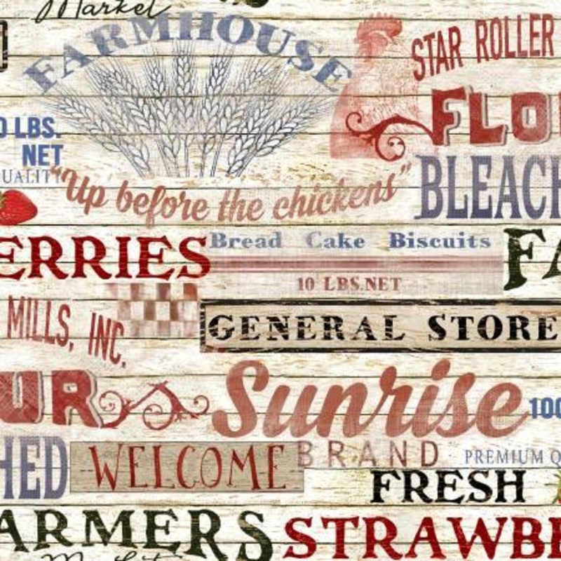 Patriotic Summer Cream Signs Patriotic