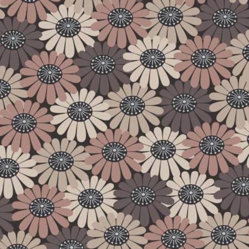Shinrin Yoku Compact Floral Browns